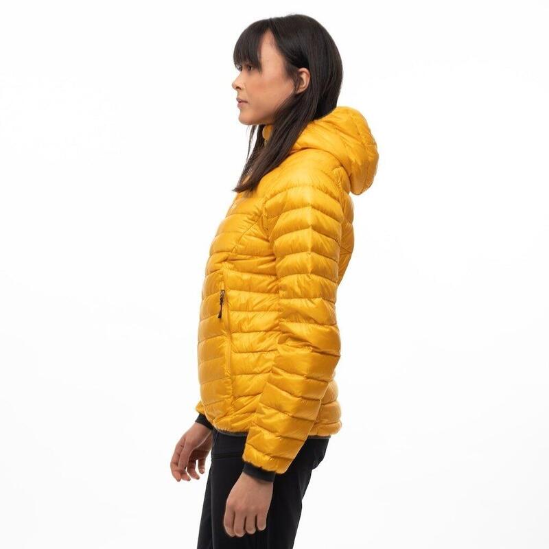 Bergans of Norway Senja Down Light W Jkt w/Hood - Jaune doré clair