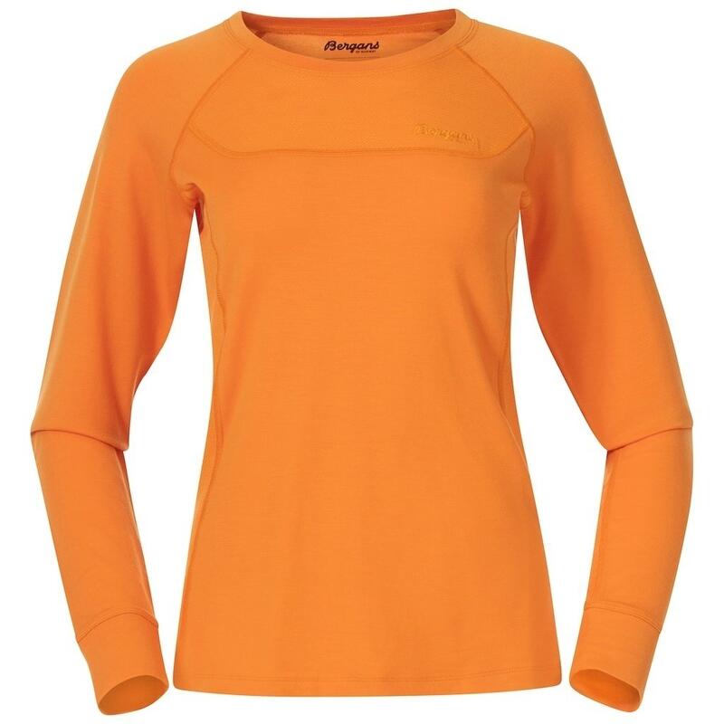 Bergans of Norway Cecilie Wool Long Sleeve - Cloudberry Yellow/Lush Yellow