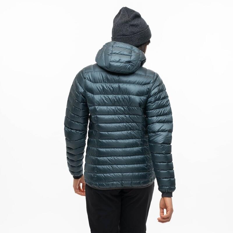 Bergans of Norway Senja Down Light W Jkt w/Hood - Orion Blue/Smoke Blue