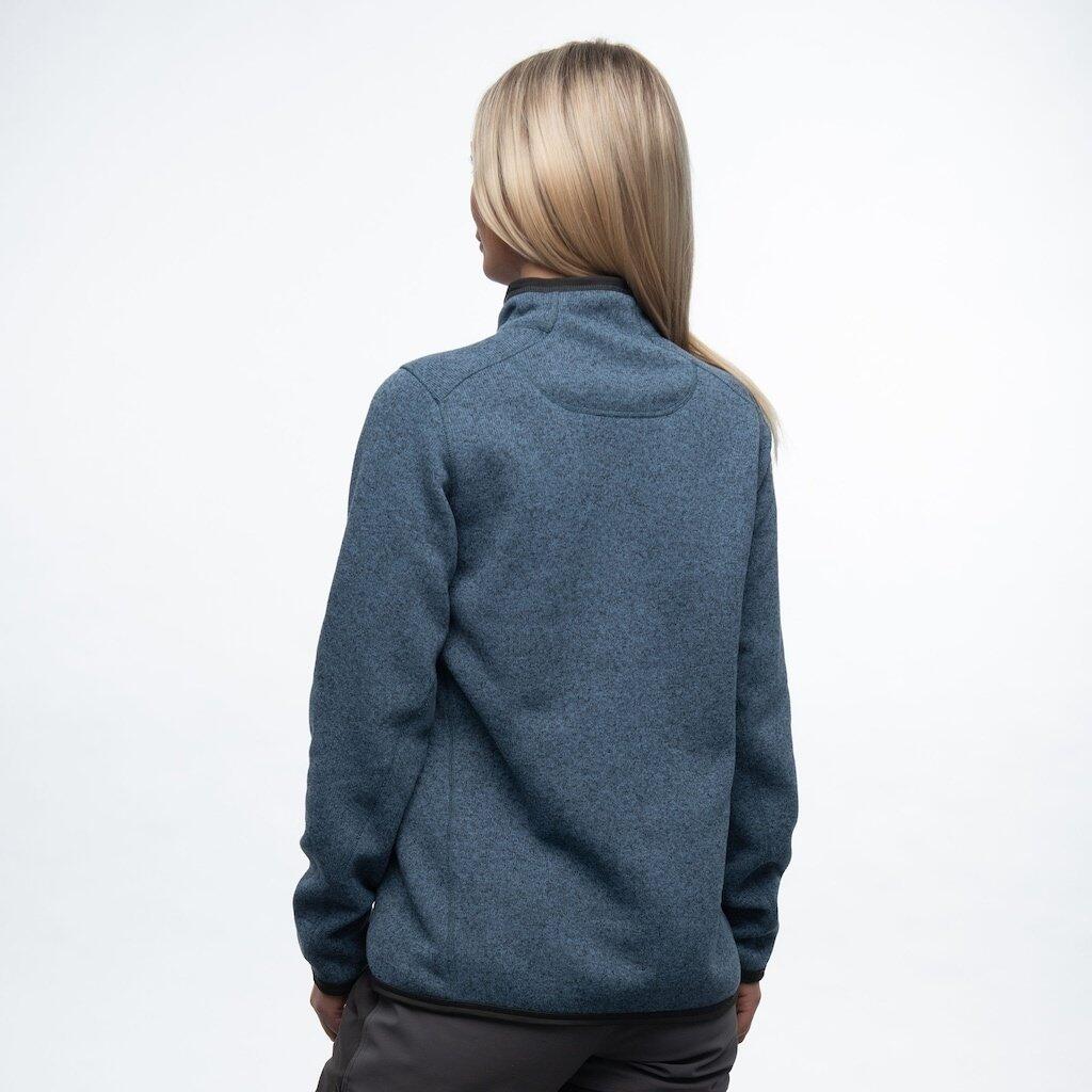 Bergans of Norway Kamphaug Knitted Half Zip - Orion Blue - Frau 4/7
