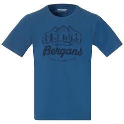Bergans of Norway Tee-shirt Classic V2 - Bleu Mer du Nord