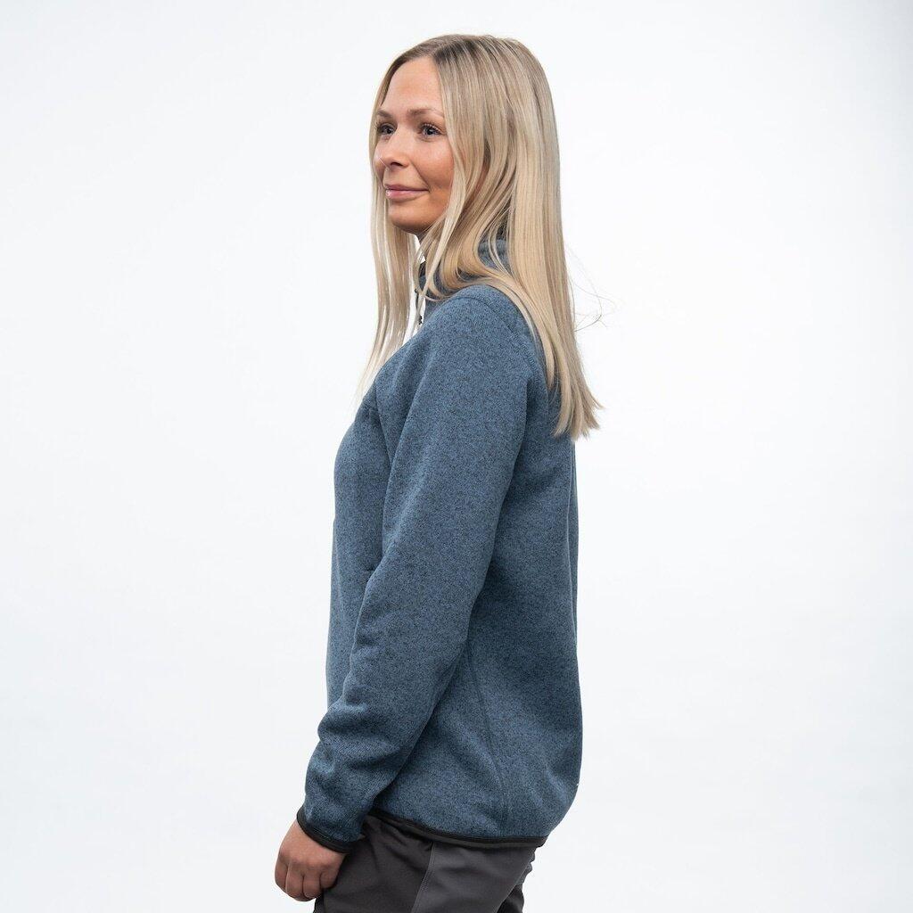 Bergans of Norway Kamphaug Knitted Half Zip - Orion Blue - Frau 3/7