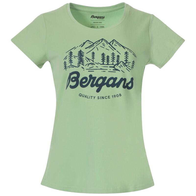 Bergans of Norway Tee-shirt Classic V2 W - Vert Jade Clair