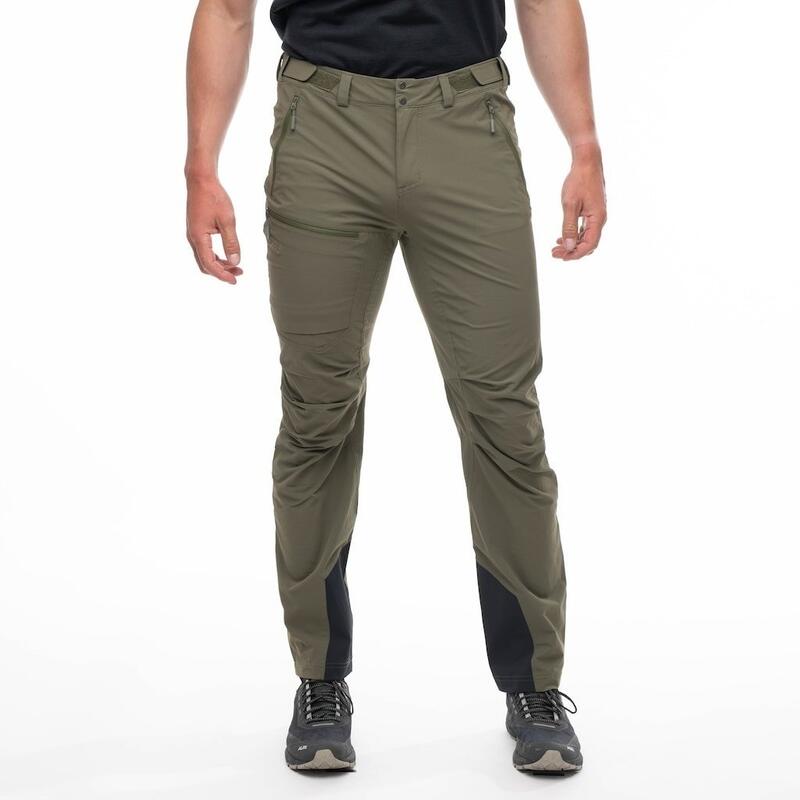 Bergans of Norway Breheimen Softshell Pants - Dark Green Mud