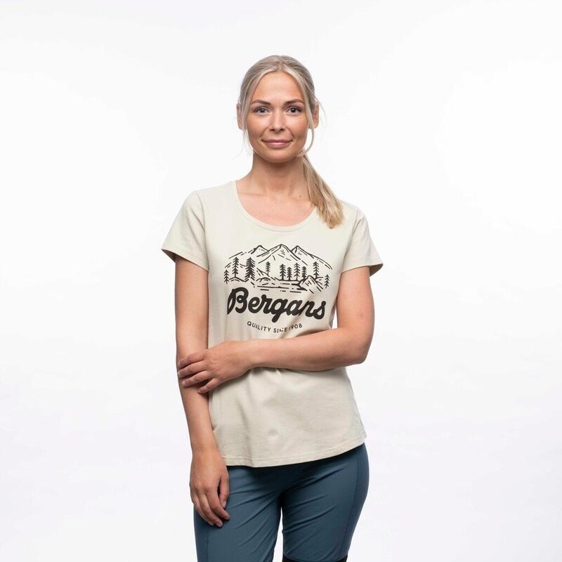 Bergans of Norway T-shirt Classic V2 W - Chalk Sand