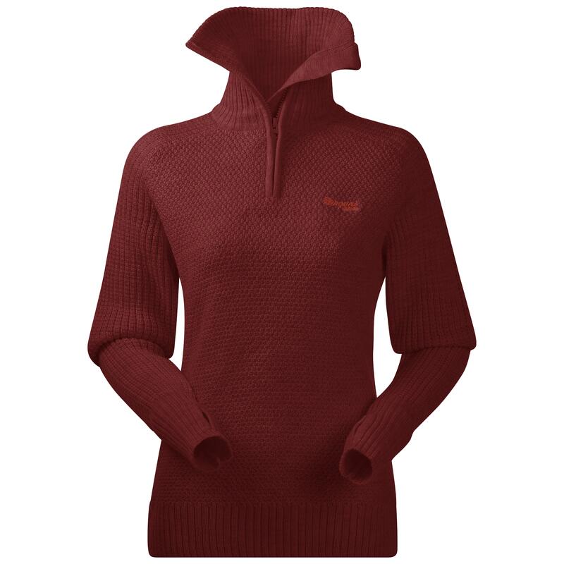 Bergans of Norway Ulriken Lady Jumper Dames - Chianti Red