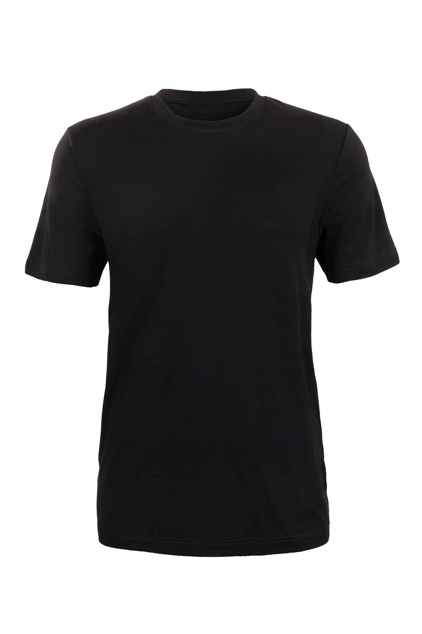 Thermowave Chemise en laine mérinos - Couche de base - Noir 1/6