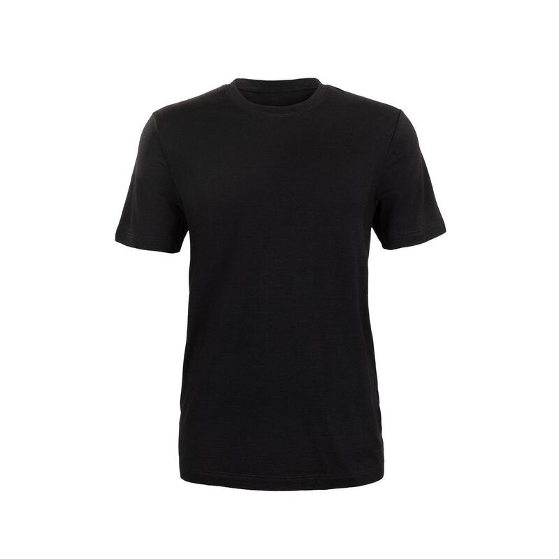 Thermowave Camisa de lana merino - Capa base - Negro