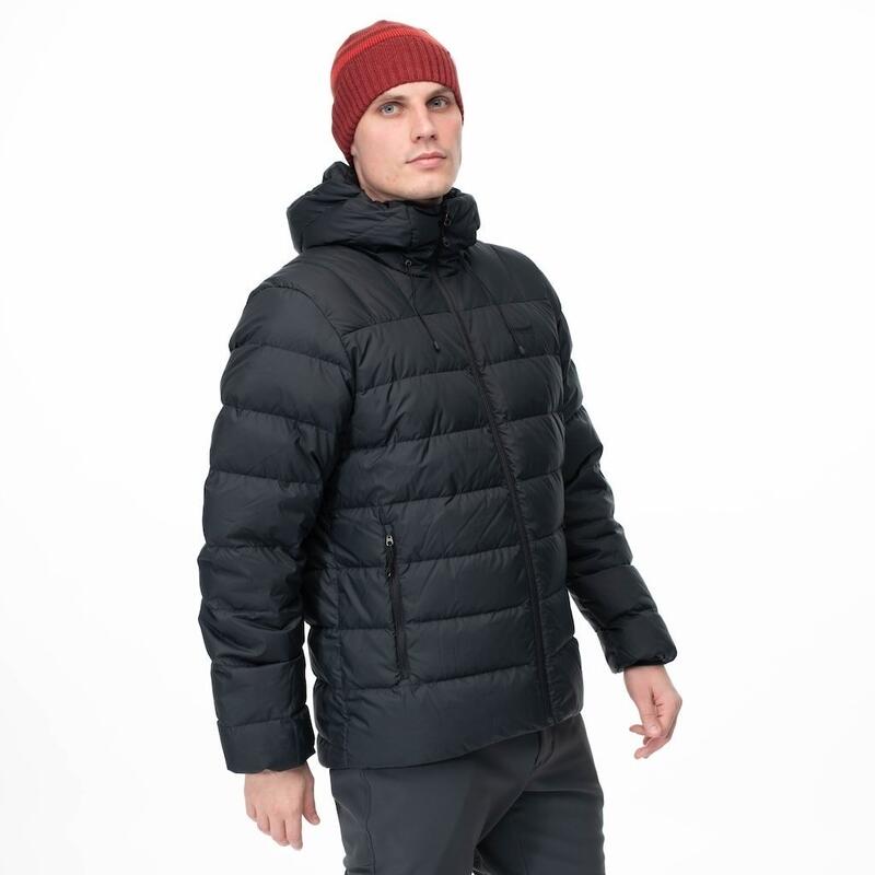 Bergans of Norway Lava Manteau en Duvet Moyen avec Capuche - Noir