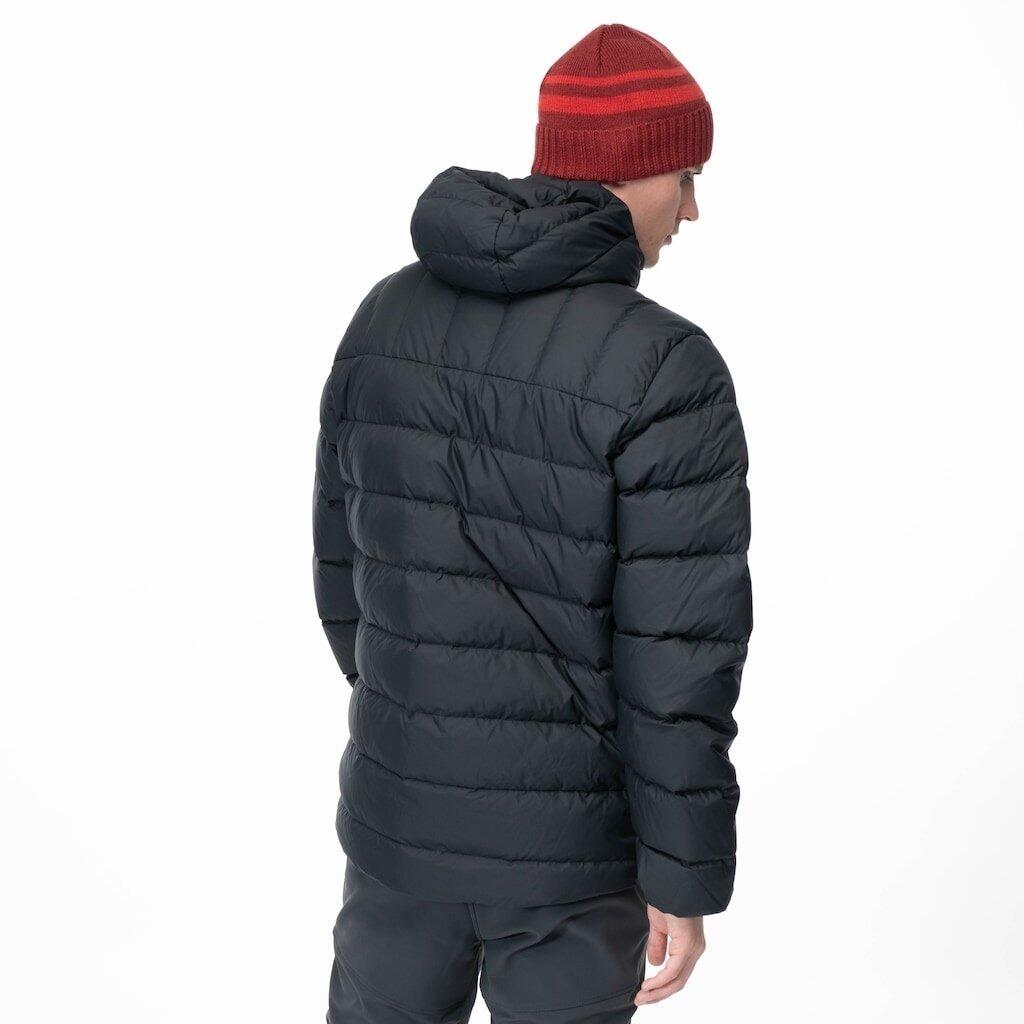Bergans of Norway Lava Medium Daunenjacke mit Kapuze - Schwarz 5/7