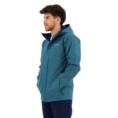 Jas bergwandelen heren watertight ii jacket - blauw