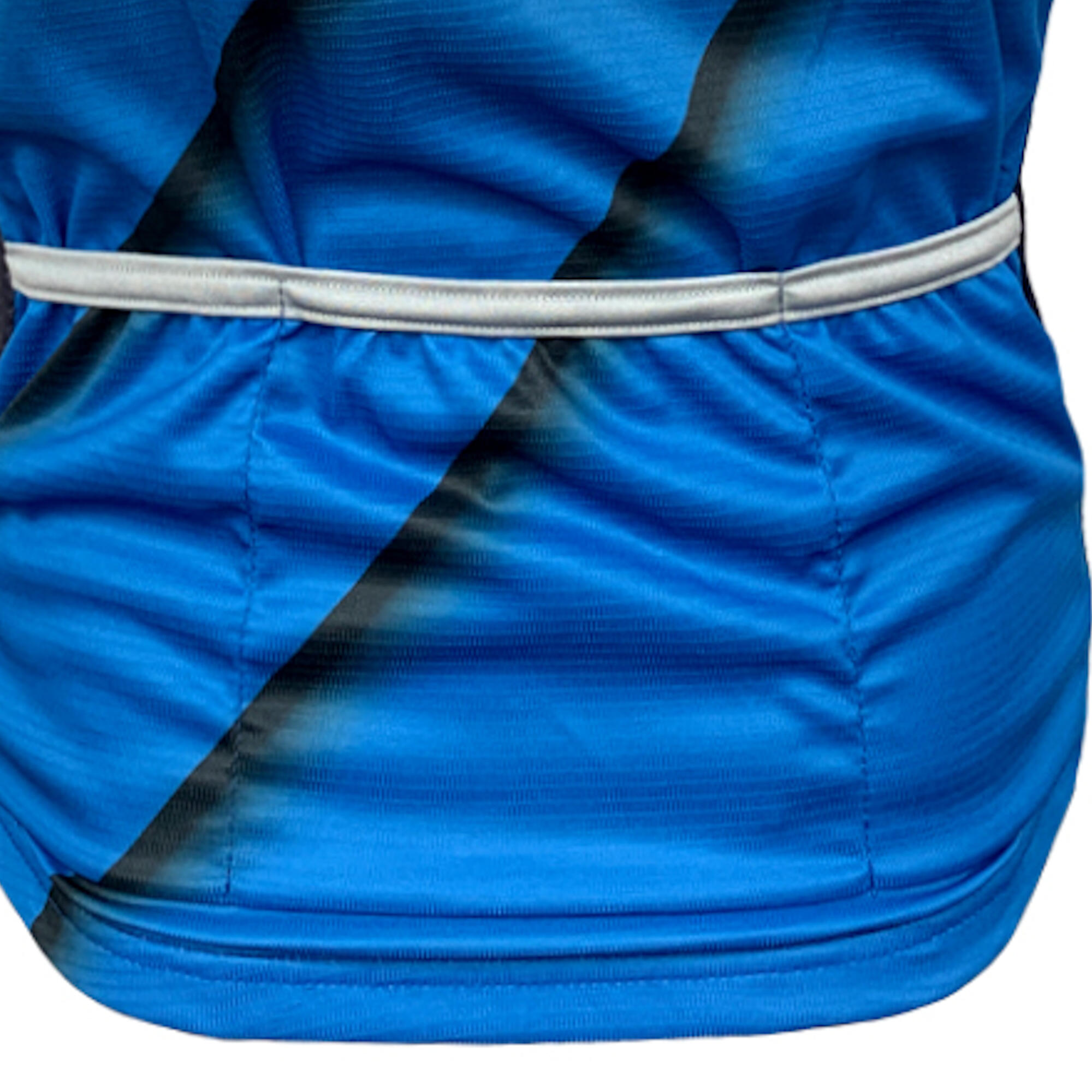 Vitalbike Camisola de Ciclismo Manga Curta Azul T/m 3/3