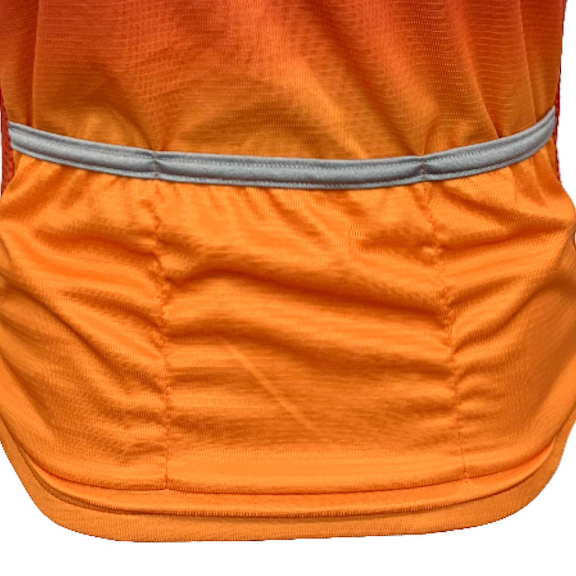 Camisola de ciclismo Vitalbike manga curta laranja T/l 3/3