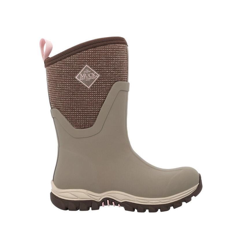 Muck Boot Arctic Sport II Mid - Taupe/Chocolat - Femmes - Bottes d'hiver