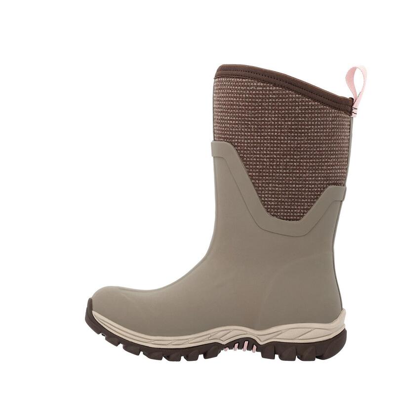 Muck Boot Arctic Sport II Mid - Taupe/Chocolat - Femmes - Bottes d'hiver