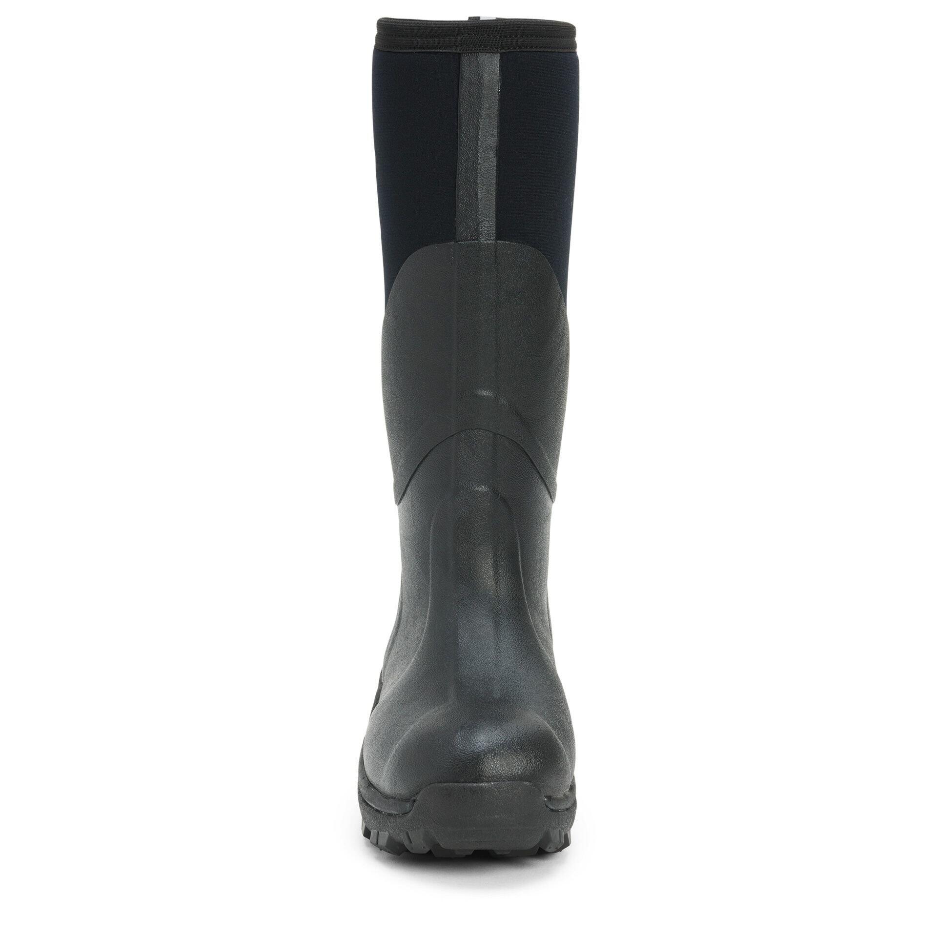 Muckmaster Hi Textile/Weather Wellingtons BLACK 5/7