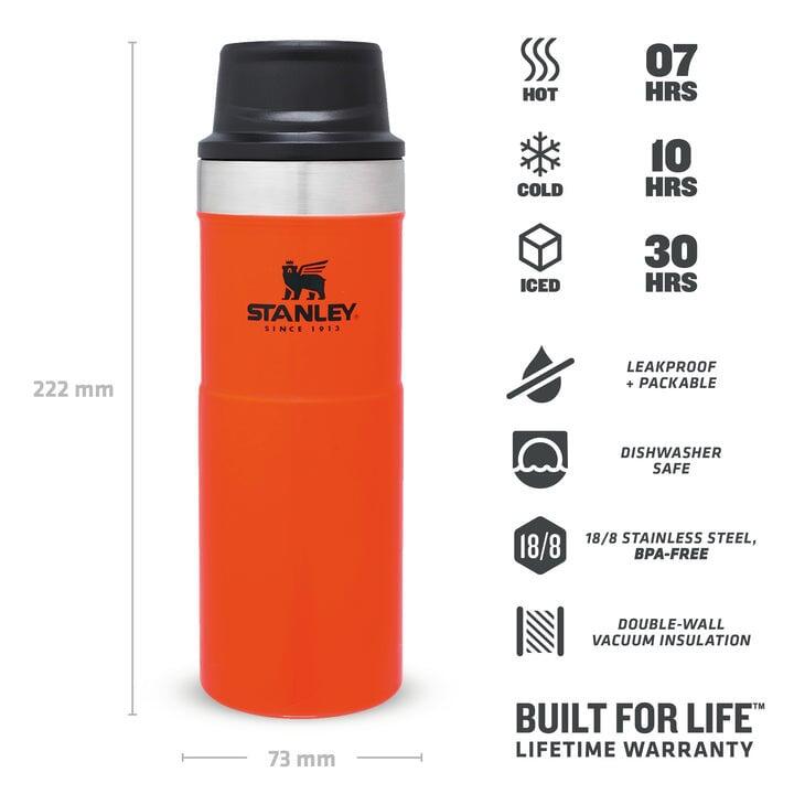 Stanley Trigger-Action Travel Mug 0,47L - Blaze Orange