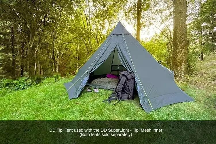 Namiot 3-4 osoby DD Hammocks Tipi oliwkowa zieleń 5/6