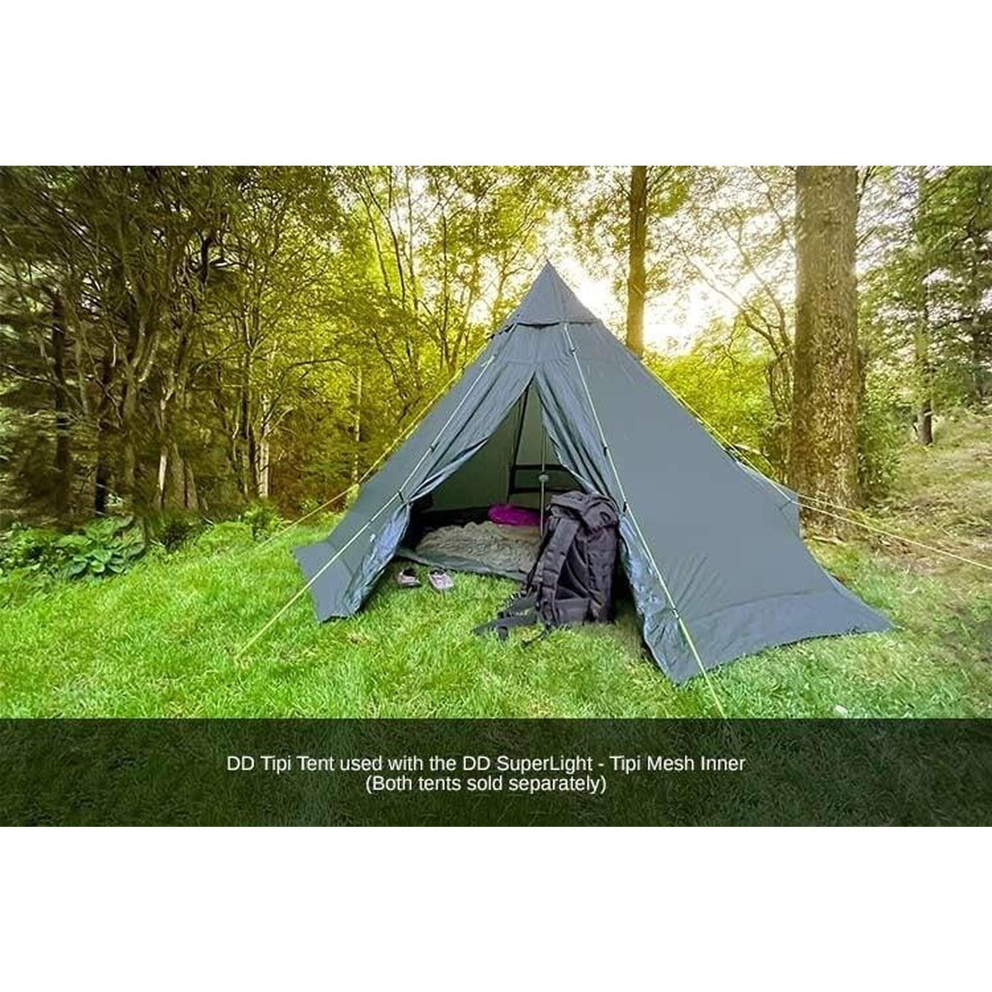 Cort 3 4 persoane DD Hammocks Tipi olive green