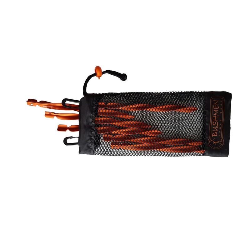 Bushmen Ultralight Twister Pegs 6 pack