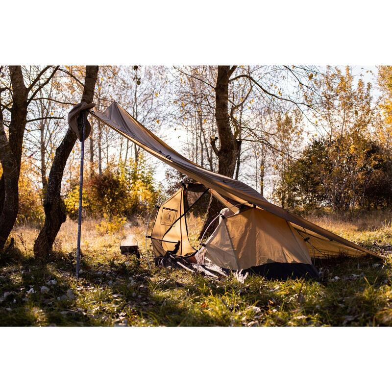 Bushmen CORE-Tent® LODGER Meshtent - Bruin