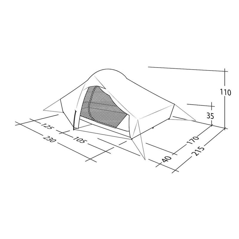 Robens Chaser 3XE - Driepersoons Tent Tunneltent