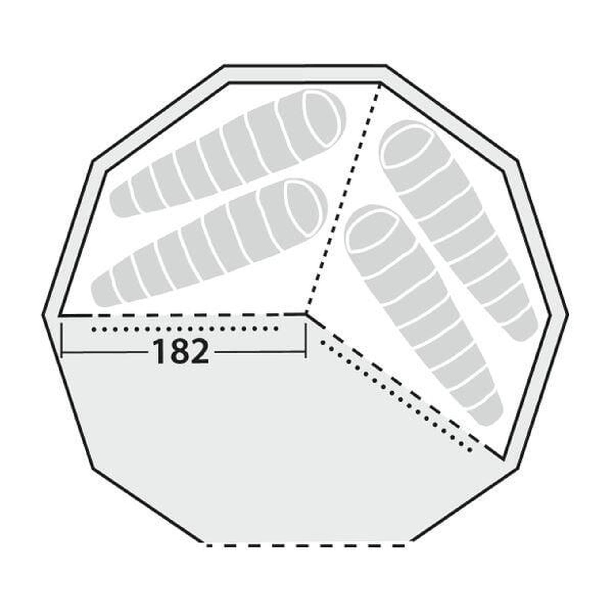 Robens Klondike Tipi - Binnentent Zwart