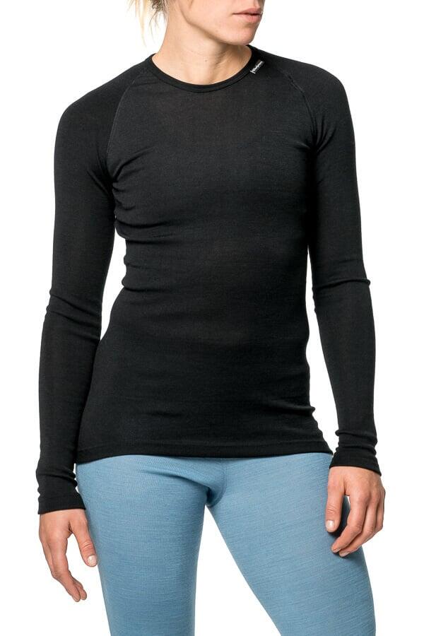 Woolpower Merino Base Layer Crewneck LITE - Schwarz 2/7