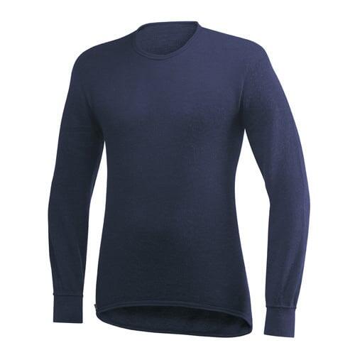 Woolpower Merino Base Layer Crewneck 200 - Azul marino oscuro