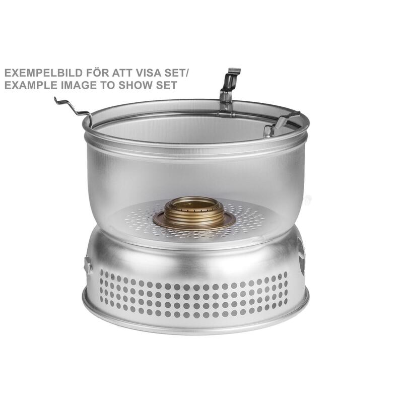 Trangia Stove 27-5 serie Hardanodized Aluminium - Set met Gasbrander