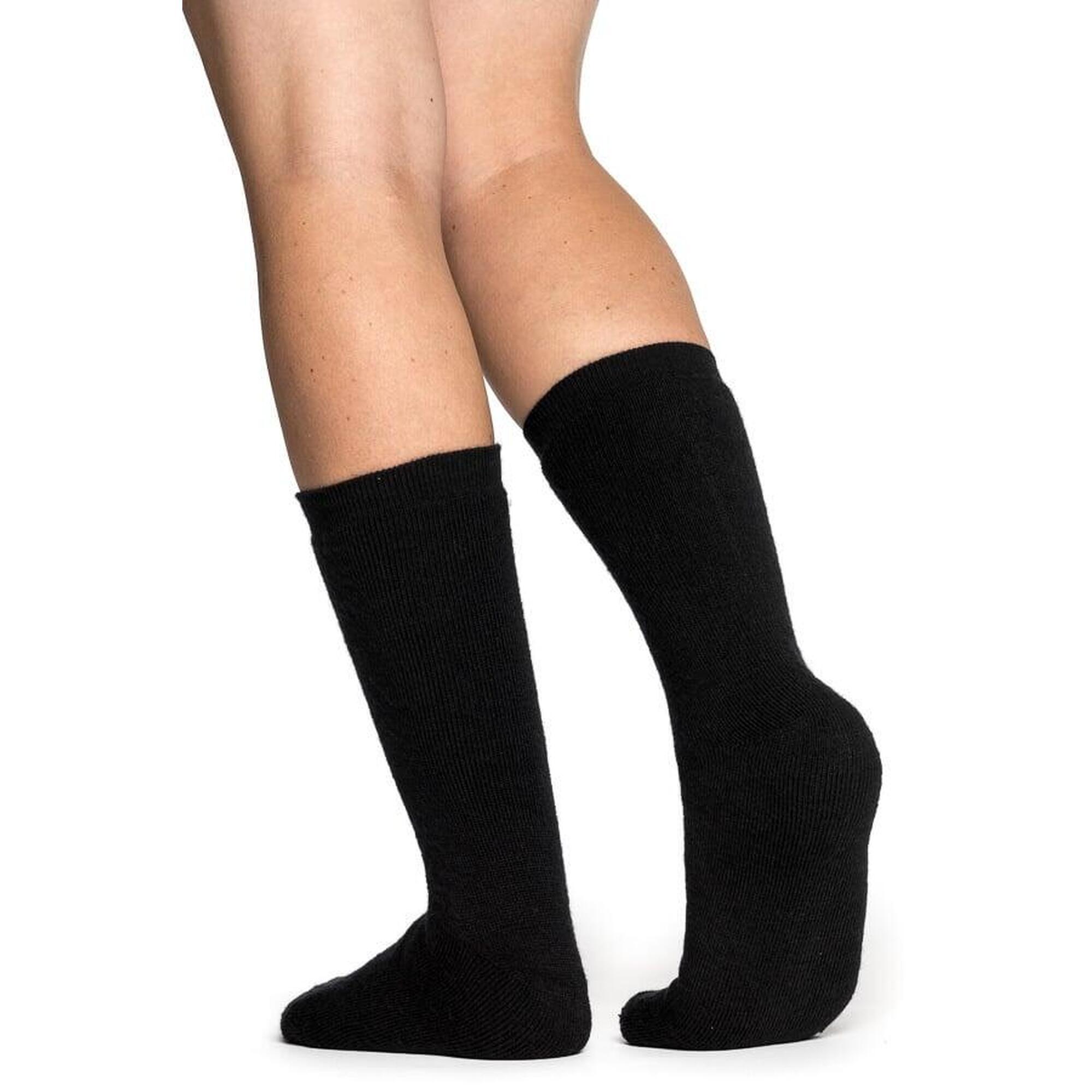 Woolpower Chaussettes Merino Ullfrotté Original 400 - Noir