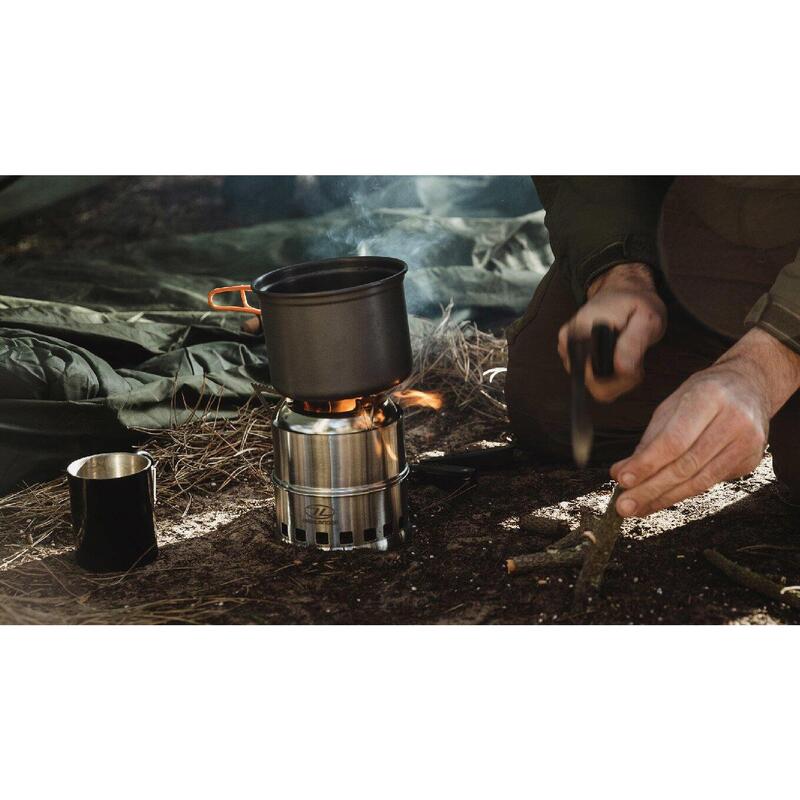 Highlander Cabar Bushcraft Woodgas Burning Stove