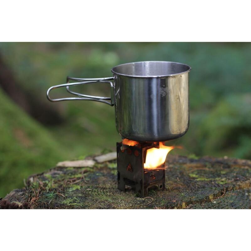 Bushcraft Essentials Outdoor Pocket Micro Stove EDCBox