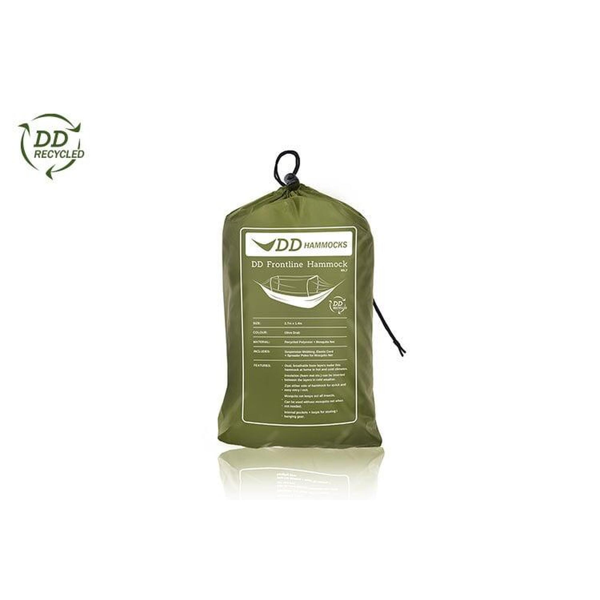 DD Hammocks DD Recycled - Hamac Frontline - Vert Olive