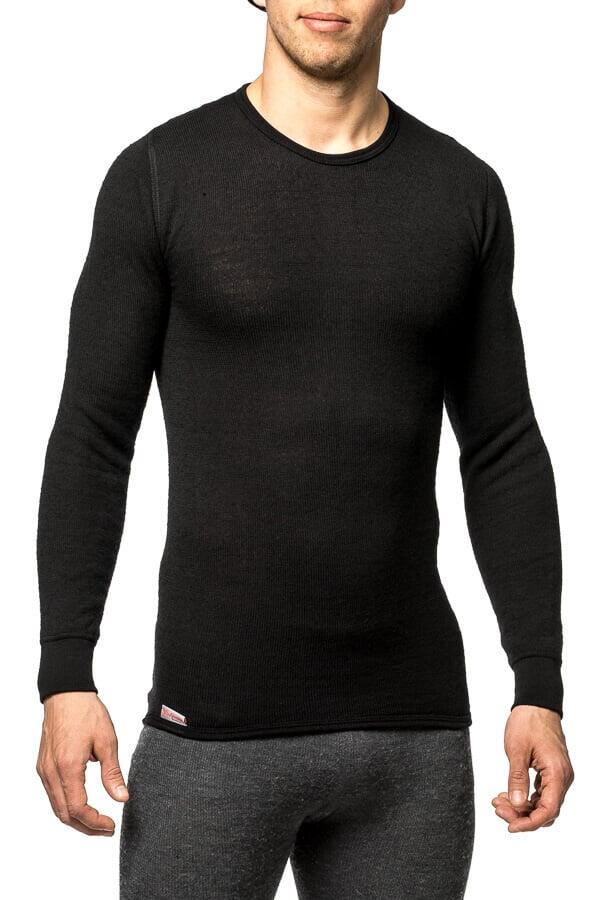Woolpower Merino Base Layer Crewneck 200 - Schwarz 2/5