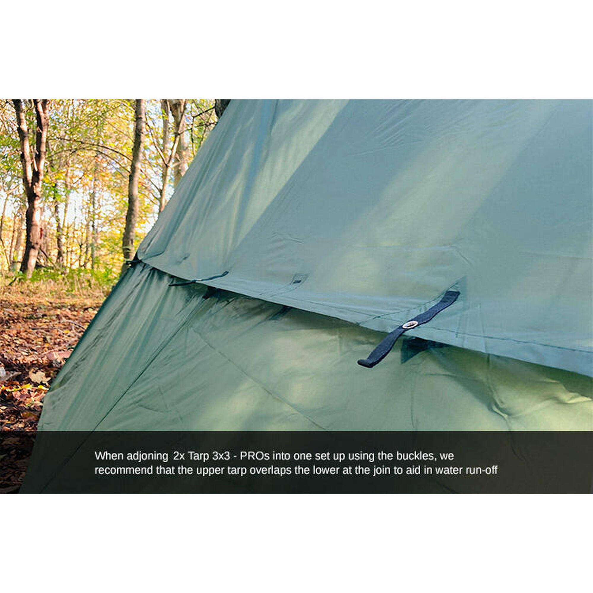 Tenda 3×3 Pro Prelata Olive Green DDHammocks