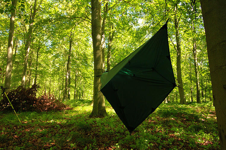DD Hammocks Tarp 3x3 - PRO - Vert olive 3/6