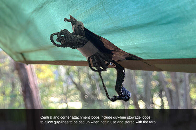 DD Hammocks Tarp 3x3 - PRO - Vert olive 6/6
