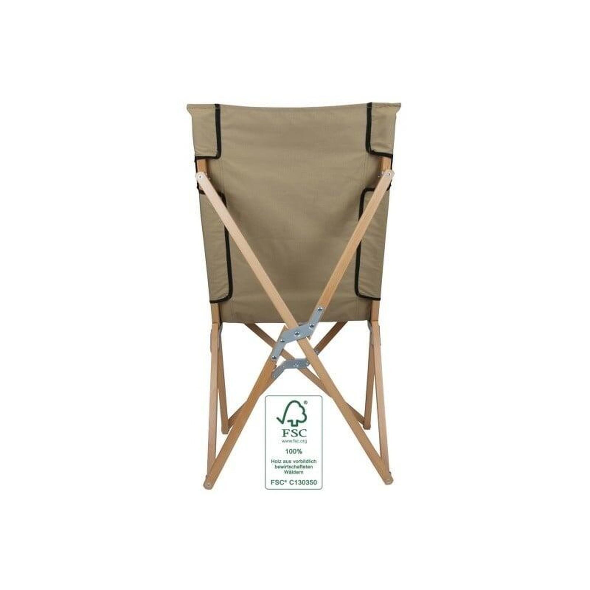 Eifel Outdoor Equipment Beuken-houten Vouwstoel Large- Sand