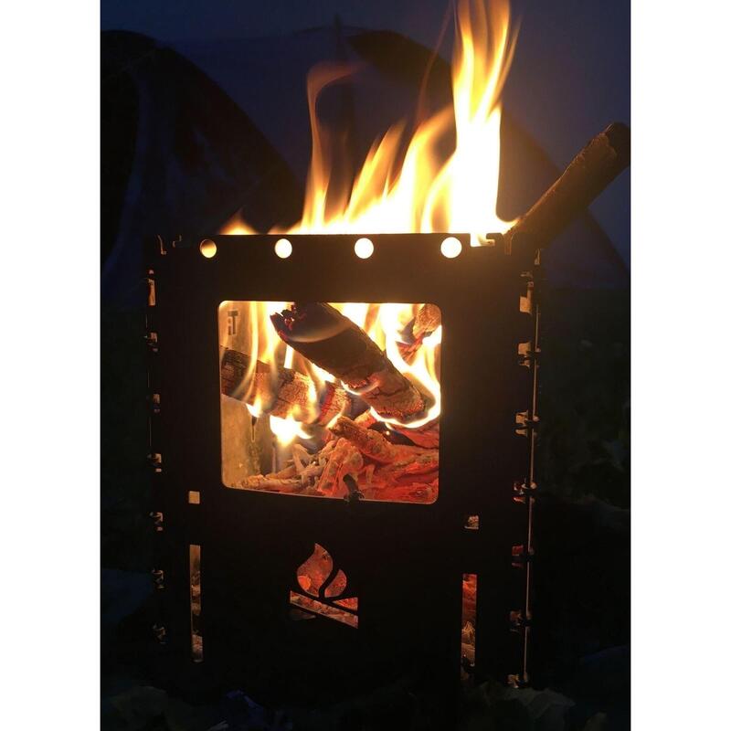 Bushcraft Essentials Outdoor Stove Bushbox XL Woodstove