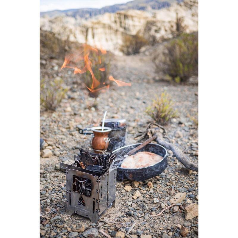 Bushcraft Essentials Bushbox Set Large Foldable Woodstove