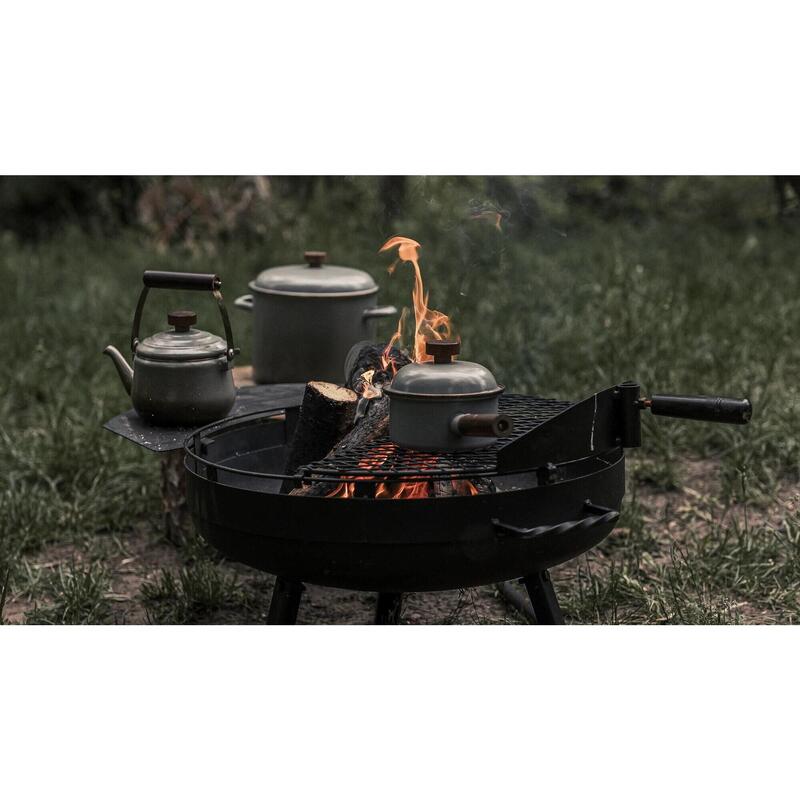 Barebones Emaille Teapot / Theepot - Stone Grey