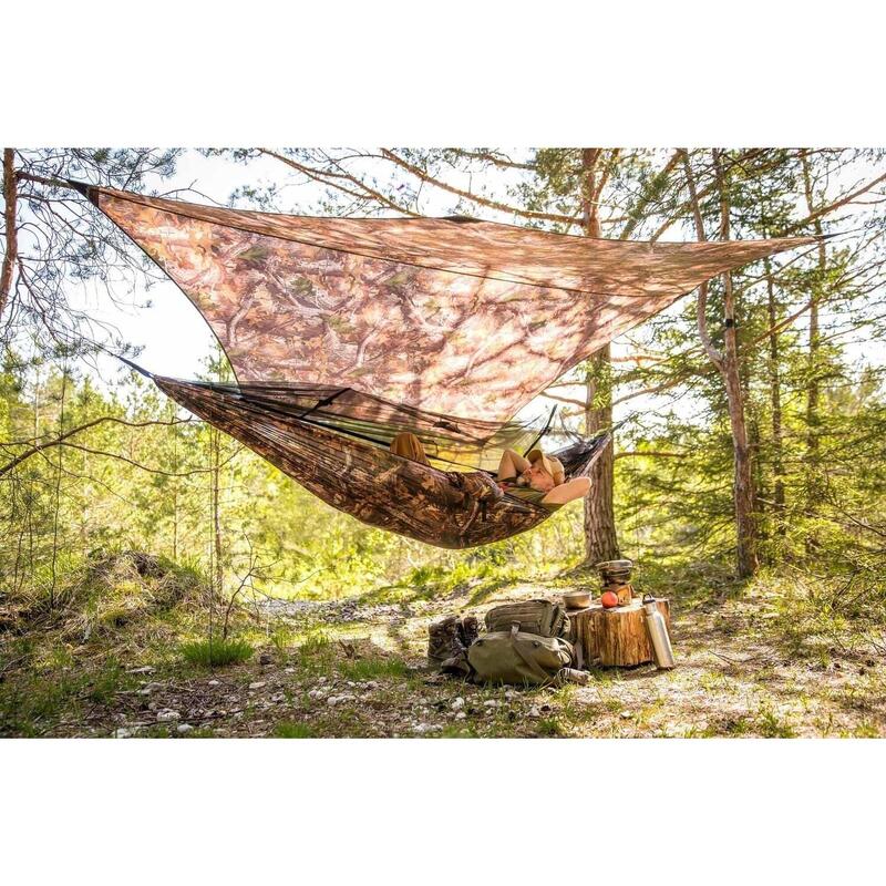 Amazonas Lichtgewicht Traveller Tarp - Forest print