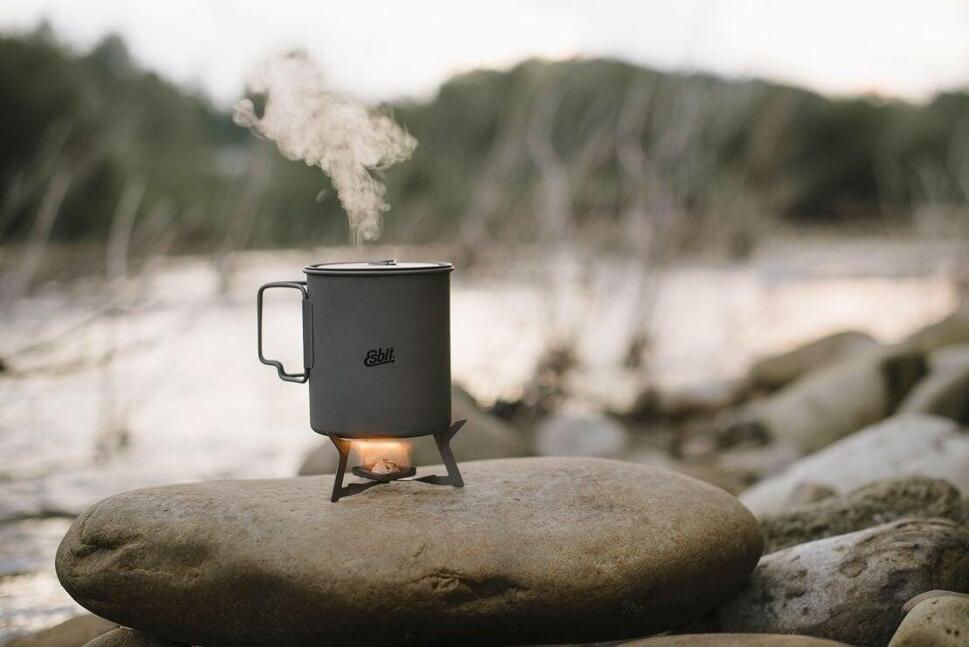 Kuchenka do turystyki Esbit TITANIUM SOLID FUEL STOVE