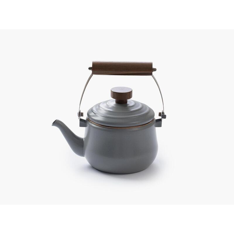 Barebones Emaille Teapot / Theepot - Stone Grey