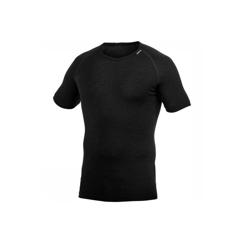 Woolpower Maglietta Merino Base Layer LITE - Nero