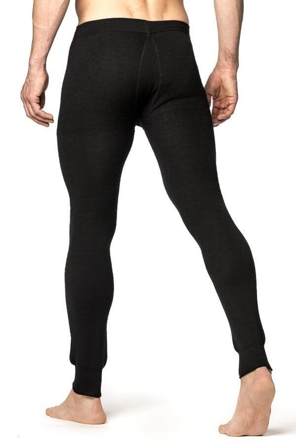 Woolpower Merino Base Layer Long Johns 200 - mit Fliege - Schwarz 3/5