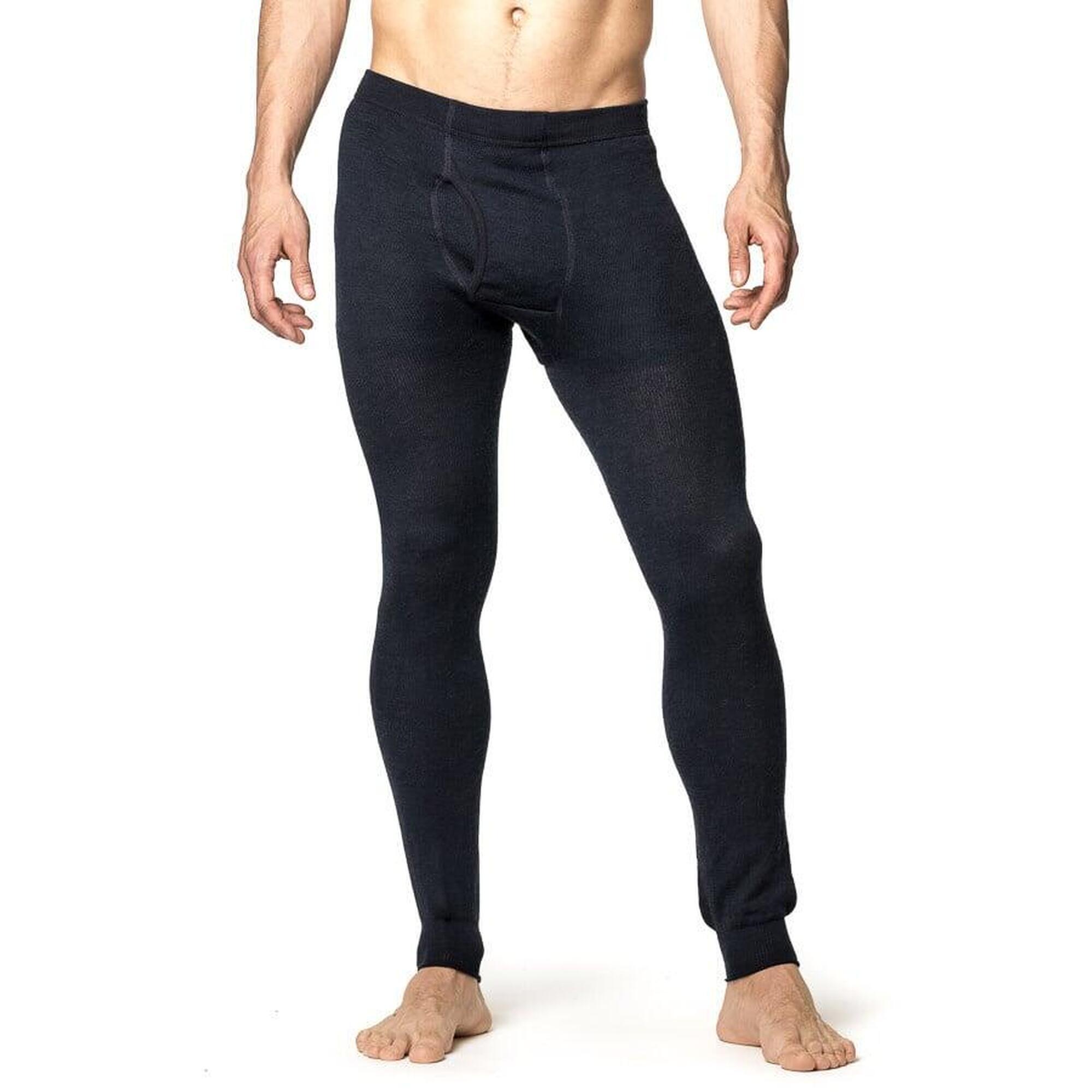 Woolpower Merino Base Layer Long Johns  200 - Met Gulp - Dark Navy