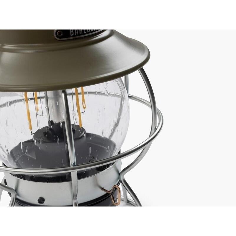 Barebones Railroad Lantern - Olive