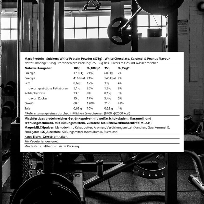 Proteinpulver 875g Snickers